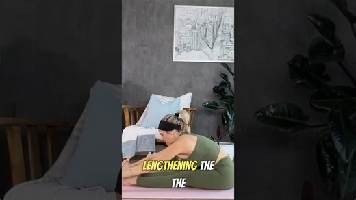 Forward fold deep stretch: Relief for backside & hamstrings!