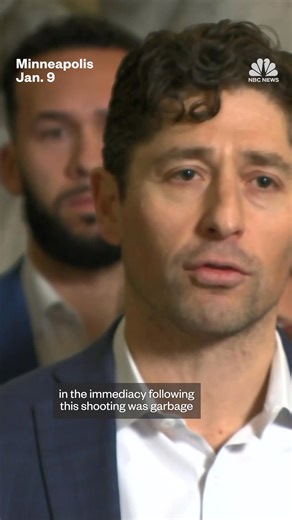 Minneapolis Mayor Jacob Frey says he stands by his comments made at a news conference on Wednesday, including when he told ICE to "get the f--- out of Minneapolis." | NBC News