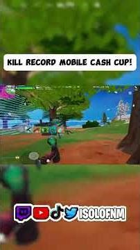 Mobile Cash Cup Kill Record! One Match