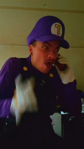 Waluigi Industries on Instagram: "ITS ME!! #waluigiindustries #fyp #supermariocosplay #irlwaluigi #fnaf"