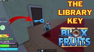 How To Get & Use Library Key in Blox Fruits | Unlock The Library Room