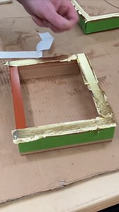 Adding Gold Leaf to a Frame #Woodworking #WoodworkingIdeas #GoldLeaf #DIYProjects | Jon Peters Art & Home