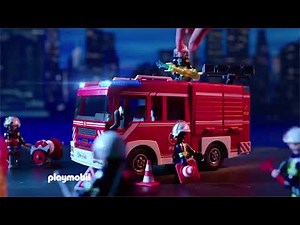 Die neuen Feuerwehr-Fahrzeuge von PLAYMOBIL® sind zum Einsatz bereit!