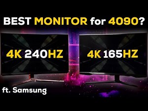 BEST MONITOR FOR RTX 4090? | 4K 240HZ | Samsung Odyssey G7 Neo & G8 Neo Monitor Review | themvp.in