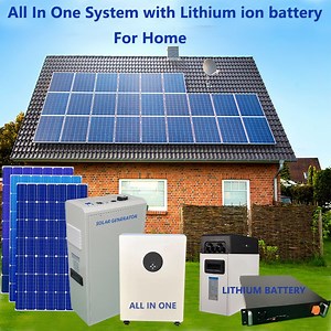 [Hot Item] Whole House 220V 1000W Portable Solar Power Generator Running Solar Power System for Home Solar Systems