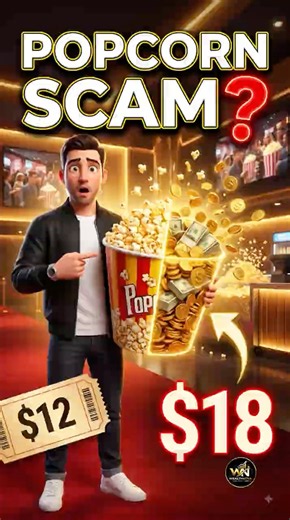 Why Movie Theater Popcorn Costs More Than Your Ticket 🍿😳 | The Hidden Business Strategy