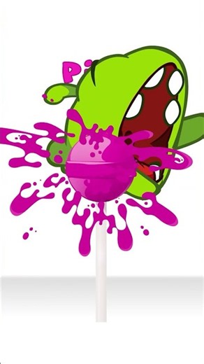 What Color is the Lollipop? 🍭 Pink! | Learn Colors with Om Nom #shorts #learnwithomnom #education...