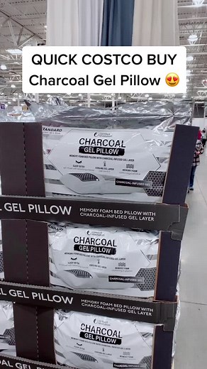 Charcoal Gel Pillow at Costco - Must-Have for Comfort and Support!