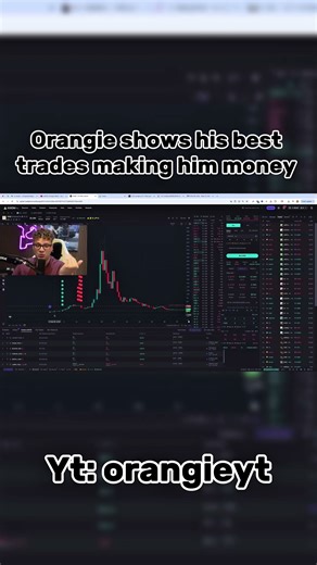 Orangie shows his best trades making him money 😳 ‪@OrangieWEB3‬ #or #orangie #fyp
