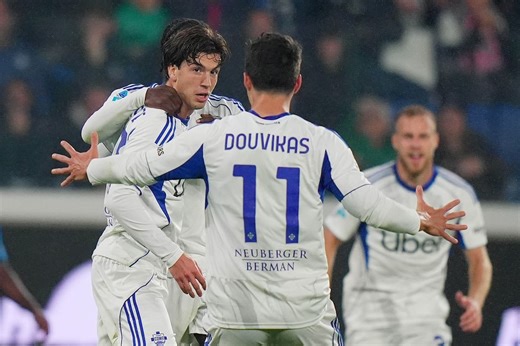 Máximo Perrone, figura de arco a arco en Italia: un golazo que no buscó y una salvada descomunal