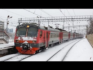 Electric trains ED4M, compilation of videos with electric trains