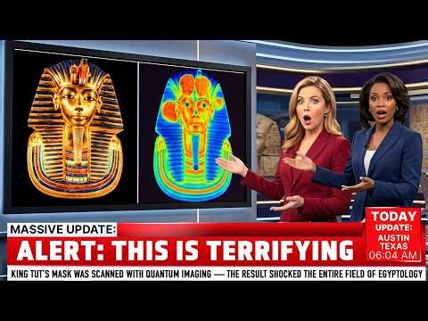 King Tut’s Mask Was Scanned With Quantum Imaging — The Result Shocked the Entire Field of Egyptology