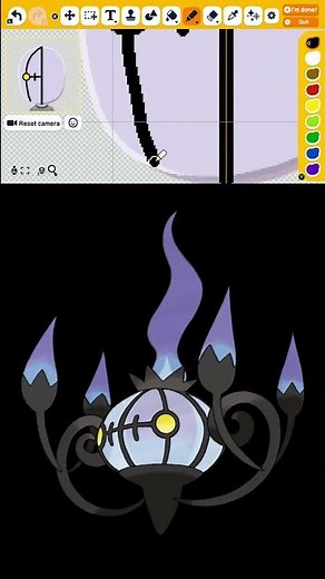 How to make Chandelure from Pokemon #chandelure #pokemon