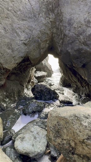 Beautiful View on Ruby Beach USA