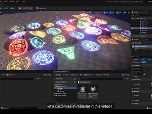 白嫖UE特效 MagicCircle Decal 30