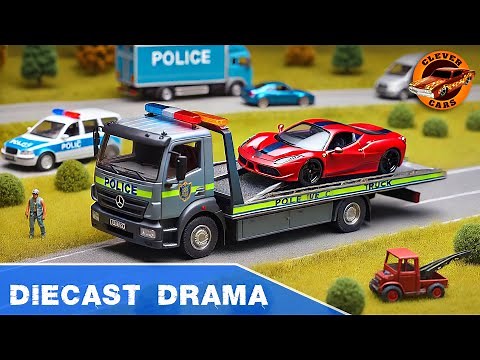 Diecast Police Chase & Mega Truck Racing – Over 1850 Vehicles in Motion