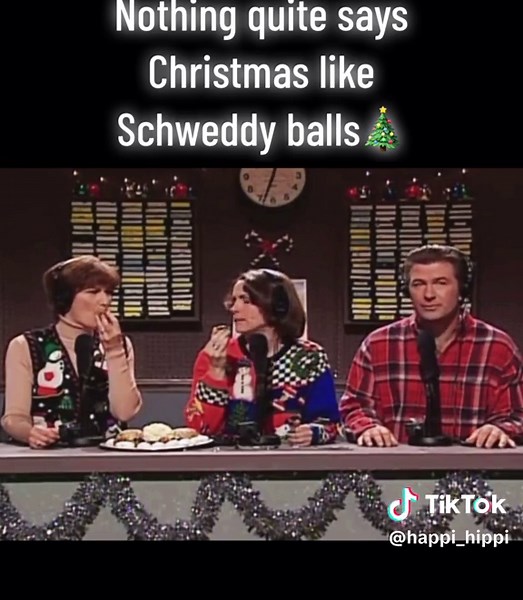A sack of Schweddy balls still makes for the perfect holiday gift… and yes, I’m still 10😁 #classicsnl#schweddyballs#snl#alecbaldwin#mollyshannon#anagasteyer