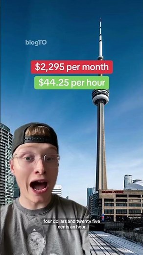 Here's how much you need to earn per hour to afford rent in Toronto