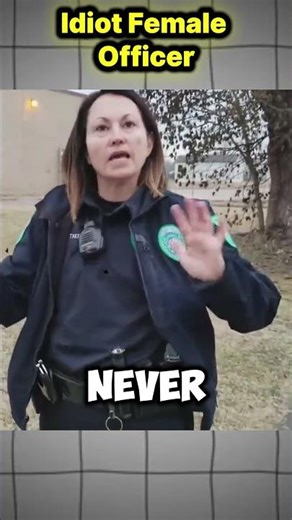 Female Officer & Dirty Sergeant EXPOSED and OWNED For Civilian Harassment! ID Refusal 1st AAudit