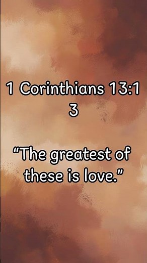 3 Scriptures About Love Every Christian Should Know ❤️✝️ | Bible Verses on God’s Love