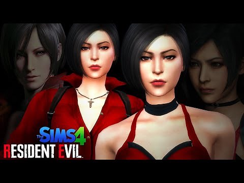 The Sims 4 ADA WONG - Resident Evil - Create A Sim