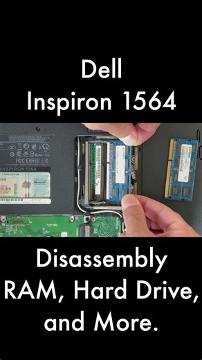 Dell Inspiron 1564 Disassembly 💻 | Laptop Teardown #Shorts #laptoprepair