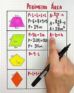 ✅ Perímetro y área de figuras ✅ | Juegos Matemáticos