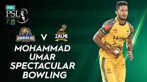 754K views · 22K reactions | Mohammad Umar Spectacular Bowling | Karachi Kings vs Peshawar Zalmi | Match 11 | HBL PSL 7 | ML2T | Pakistan Super League | Facebook
