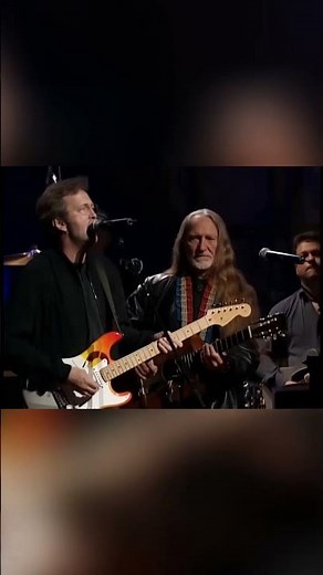 Willie Nelson and Eric Clapton with "Night Life"