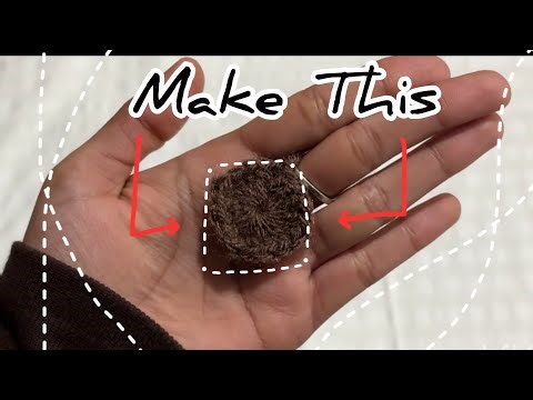 How To Make Crochet Square | Easy Tutorial | In 2 Minutes