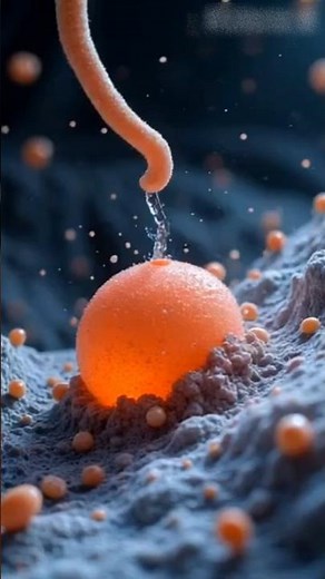 Fertilization: The Greatest Cellular Collision | 3D Animation of Life’s Beginning##shorts