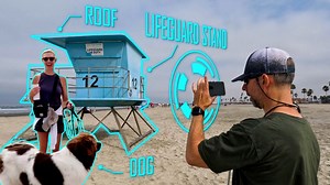 Blind man tests AI vision app at the beach: Surprising & hilarious results!