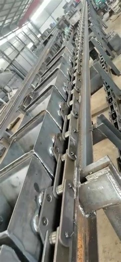 Chain bucket elevator in mining industry #bucketelevator #miningindustry