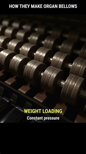 Organ Bellows Push AIR at Precisely 3.5 Inches of Pressure 🎼