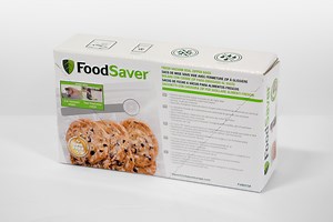 Sacs de mise sous vide FoodSaver® avec fermeture zip à glissière FVB015X - FoodSaver France