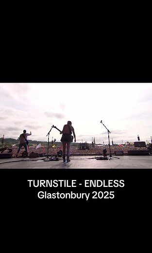 Turnstile Performs ‘ENDLESS’ at Glastonbury 2025