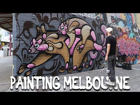 MELBOURNE STREET ART - Come Adventure Through The City Laneways (Paint Session & Walking Tour)