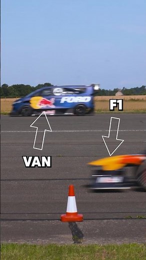 F1 Car vs Ford Supervan ⚡️
