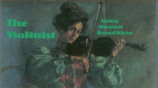 Lovis Corinth – The Violinist | String Quartet “Chromatic Ostinato” – Bernd Klein | Bernd Klein