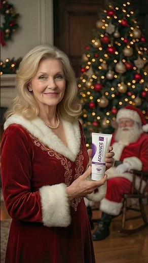 Even Santa uses Advance 7 natural pain relieving gel!