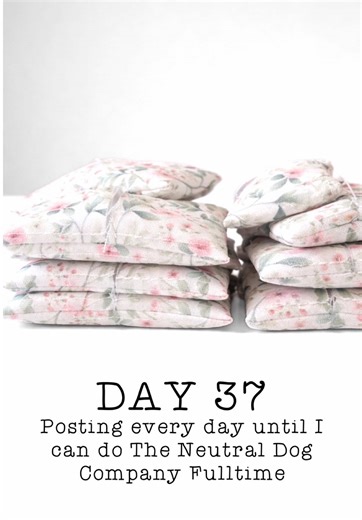 𝗗𝗮𝘆 𝟯𝟳 | 𝗣𝗼𝘀𝘁𝗶𝗻𝗴 𝗲𝘃𝗲𝗿𝘆 𝗱𝗮𝘆 𝘂𝗻𝘁𝗶𝗹 𝗜 𝗰𝗮𝗻 𝗱𝗼 𝘁𝗵𝗲 𝗡𝗲𝘂𝘁𝗿𝗮𝗹 𝗗𝗼𝗴 𝗖𝗼𝗺𝗽𝗮𝗻𝘆 𝗳𝘂𝗹𝗹𝘁𝗶𝗺𝗲 🐕 Sewing the Wild Rose bows for our @Crufts restock 🎀 #dogaccessories #dogbow #dogsoftiktok #dogmum #pupsoftiktok