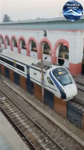 India’s Fastest Train in Action 🇮🇳 #passengertrain #vandebharat #namobharat