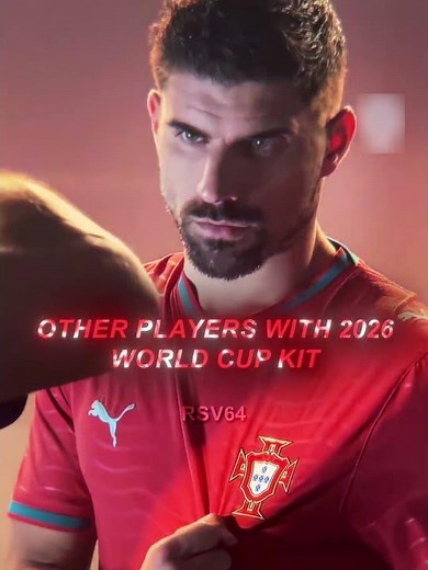 Ronaldo with Portugal 2026 World Cup Kit 🥶🐐