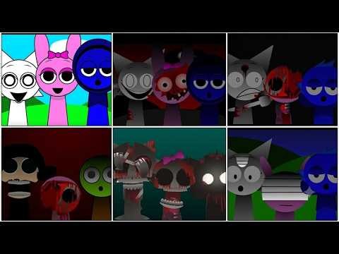 🔥 Wenda, Pinki & Jevin | ALL PHASES ⚡ | Phase 1 ➜ 69 😱 | Incredibox Sprunki Animation