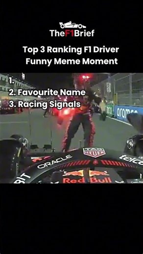 Top 3 Ranking F1 Drivers Funny Meme Moments