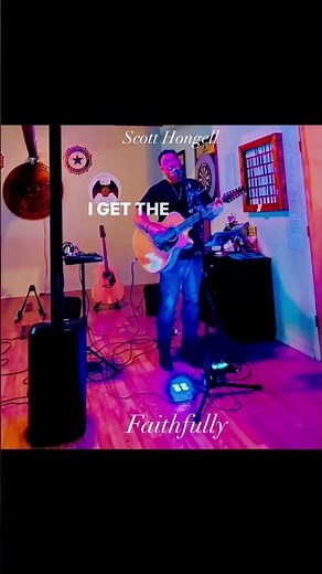 Journey’s iconic song “Faithfully” is a real challenge to sing and play on the 12 String Acoustic.