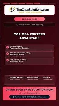 Complete Case Analysis: Transworld Auto Parts (A) (Step-by-Step MBA Guide) #Shorts