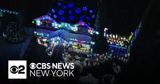 CBS News New York's 2025 Holiday Light Flight