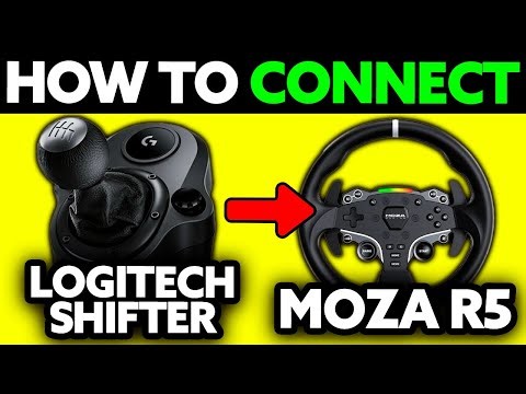 How To Connect Logitech Shifter to Moza R5 (2025) - Step by Step