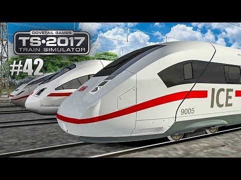 TRAIN SIMULATOR 2017 #42: Der neue ICE 4 der DB auf der Siemens-Strecke!
